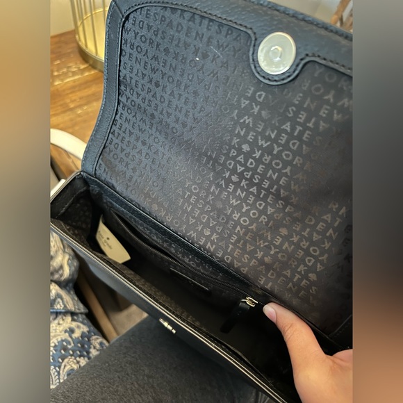 Kate spade shoulder leather bag with side strap - Picture 2 of 3